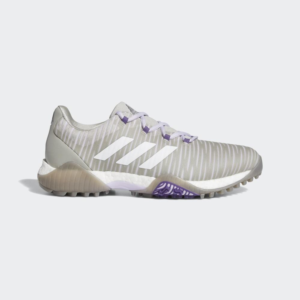 Adidas Women's CodeChaos Golf Shoes Grey/White/Purple Ireland EE9340